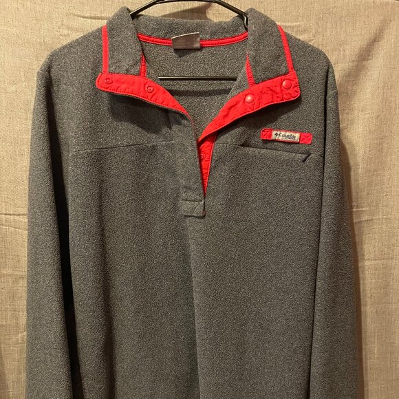 Womens Columbia PFG Fleece Pullover - Picture 2 of 5